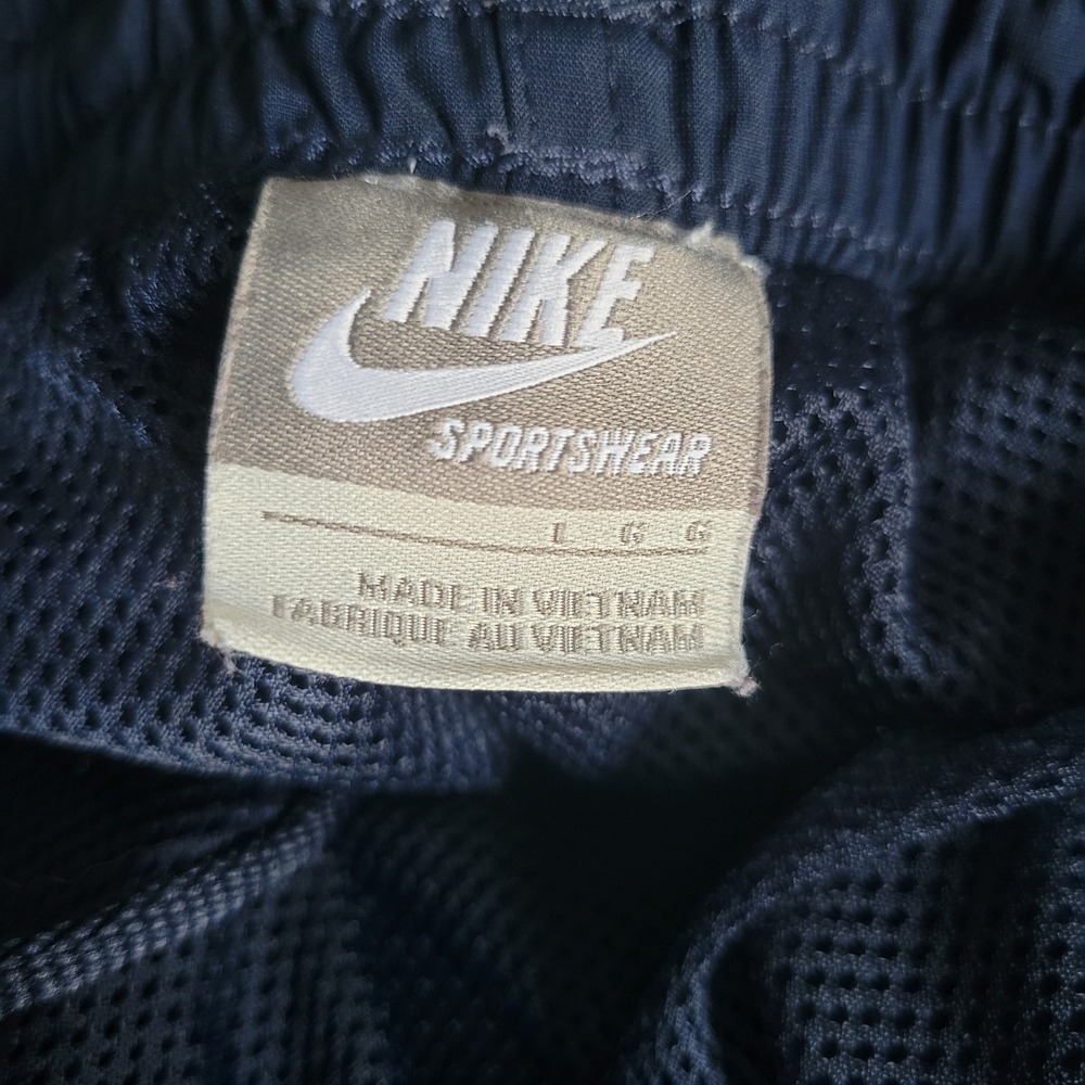 Vintage Y2K Nike Sportswear Windbreaker Track Pants Size Large 274010-451 Blue - Picture 2 of 8